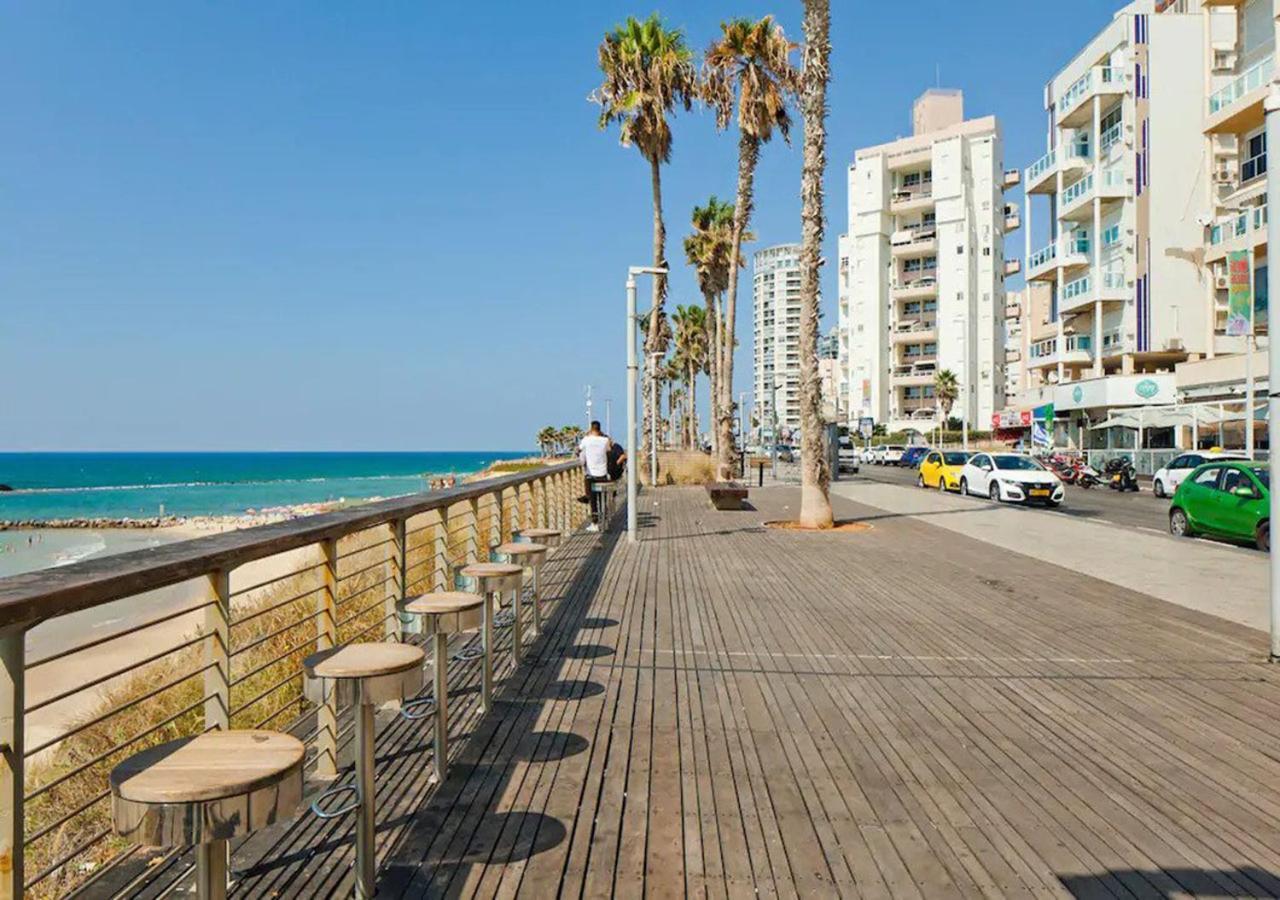 Апартаменты O&O Group-Exciting Beach View Best Loc Bat-Yam 3Br Бат-Ям Экстерьер фото